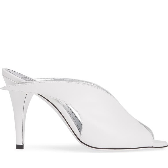 Givenchy Wing White Leather Sandals - Picture 2 of 15